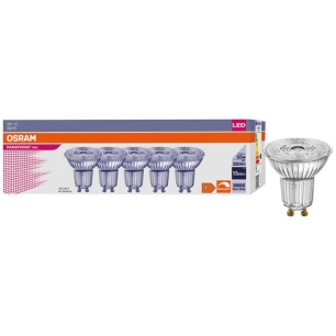 Spot par16 led 36° 4.5w gu10 blanc chaud boite de 5 - OSRAM