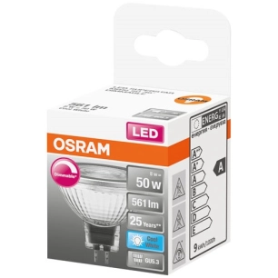 Spot mr16 led 36 verre variable 8w gu5.3 froid boite 1 - OSRAM
