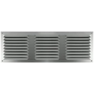 Grille alu anodisé à persienne en applique 150x300mm - AUTOGYRE
