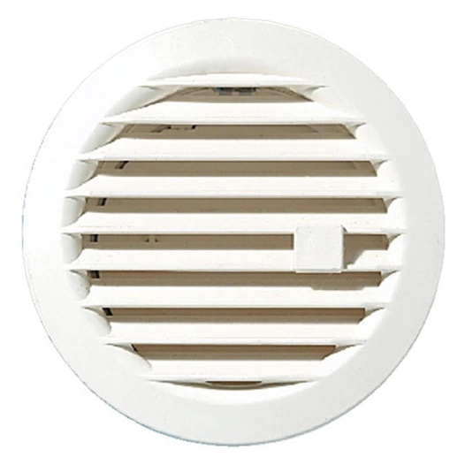 Grille ronde réglable.mousti. à clipser 0-48cm² d.97mm blanc - AUTOGYRE