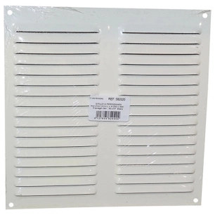 Grille alu blc à persiennes en appli.mousti.200x200 - AUTOGYRE