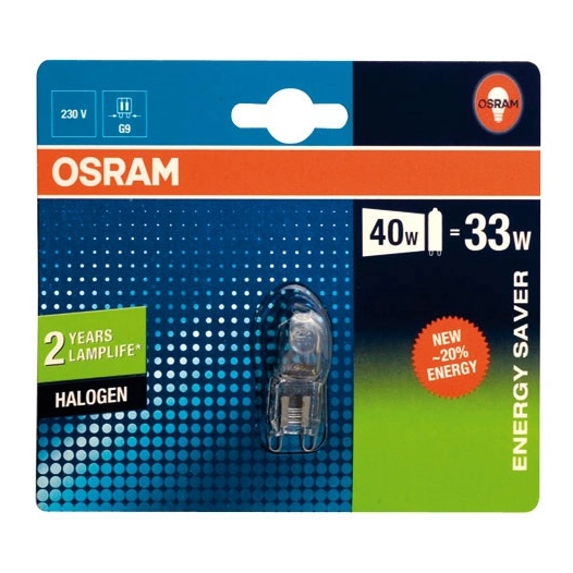 Capsule G9 33W halogène 460lm superstar blister - OSRAM