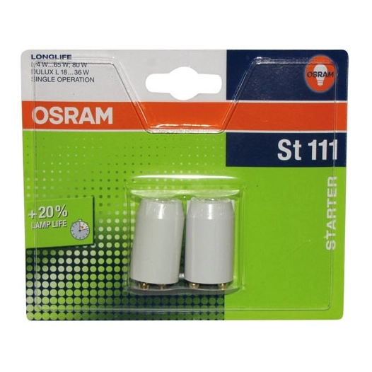 Starter universel st111 4/80W blister de 2 - OSRAM
