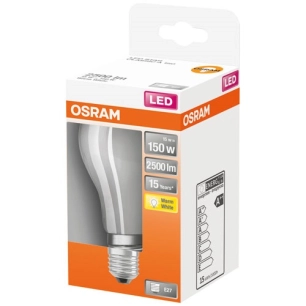 Led standard verre dépoli 16w e27 chaud bte 1 - OSRAM