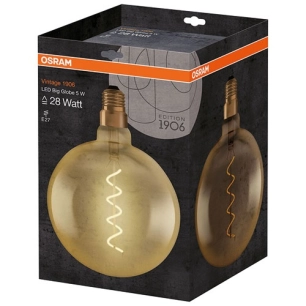 Amp.led globe 200mm édition 1906 clair filament or 5W28 E2 - OSRAM