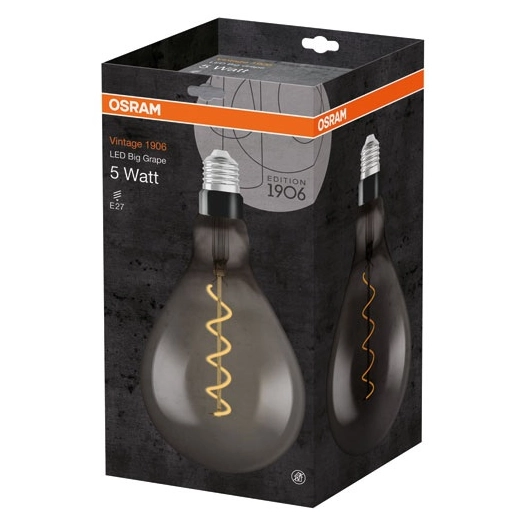 Led standard ed.1906 clair filament 5w12 éq 27 chaud - OSRAM