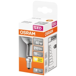 Spot r50 led verre clair 2.6w e14 chaud bte 1 - OSRAM