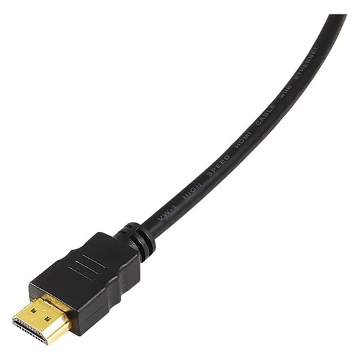 Cordon HDMI gold HQ 3m noir - PROFILE