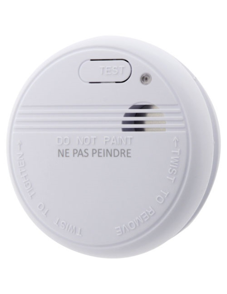 Détecteur de Fumée NF 3 ans Sécurité incendie certifiée NF, autonomie 3 ans - BBQ COLLECTION