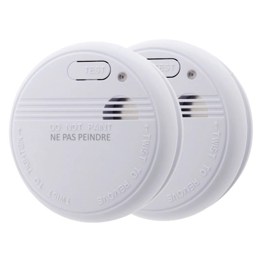 Lot 2 détecteurs fumée NF 5 ans - ZENITECH