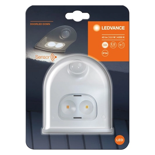 LUMINAIRE PILES EXT.DOOR LED DOWN BLC - LEDVANCE