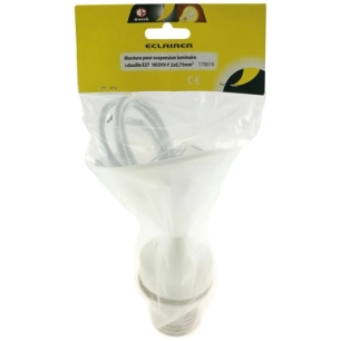 Ensemble plafonnier E27 60W - EVOE