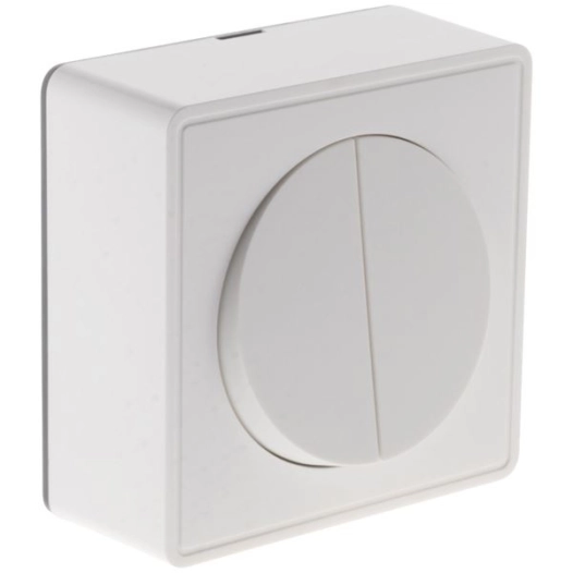 Interrupteur va/vient double 10a saillie blanc - ZENITECH