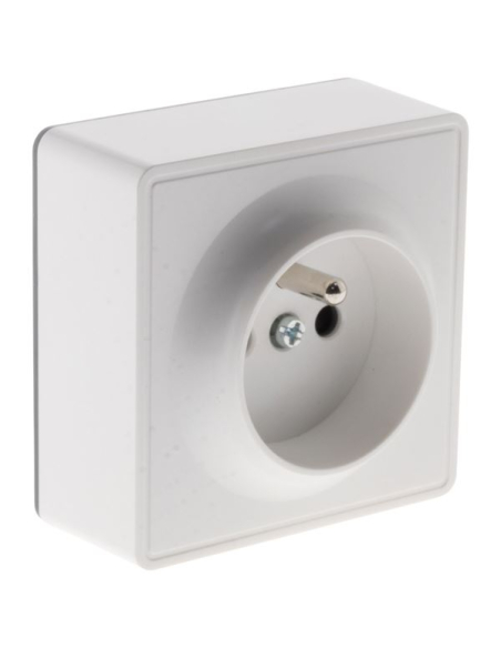 PRISE 2P+T 16A SAILLIE VULCO BLANC