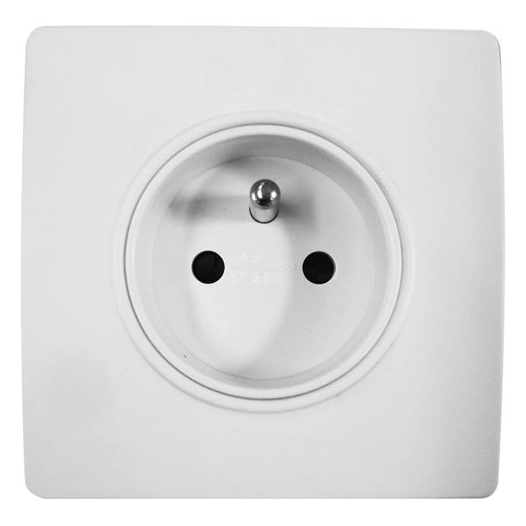 Prise 16A 2P+T à encastrer s/film - HBF