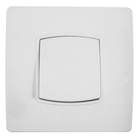 Interrupteur va et vient à encastrer 10A sous film - HBF