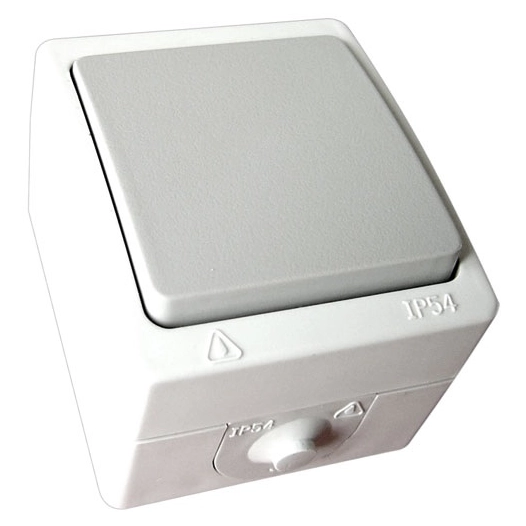 Interrupteur va et vient étanche IP54 s/film - HBF