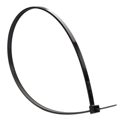 Collier 180x4.8mm noir 100sc - PROFILE