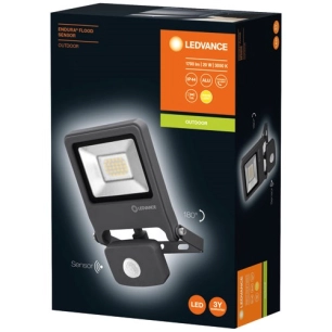 Projecteur endura flood 20w 1600lm 3000k gris foncé - LEDVANCE