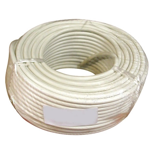 Câble H05VVF 3x1.5 10m blanc couronne - ELECTRALINE