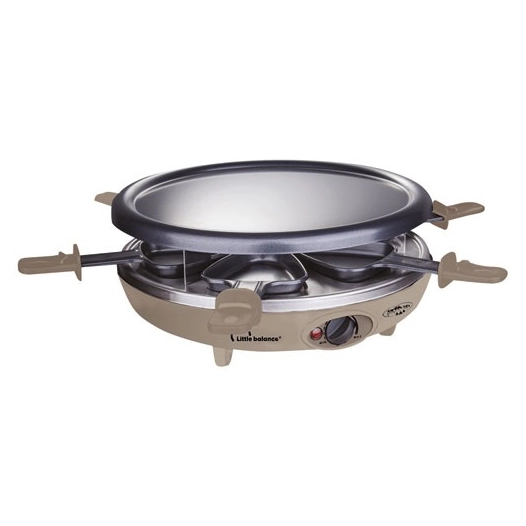 Appareil à raclette 3 en 1 Muscade - Happy Cheese Trio Meuuuh - 8692 - LITTLE BALANCE