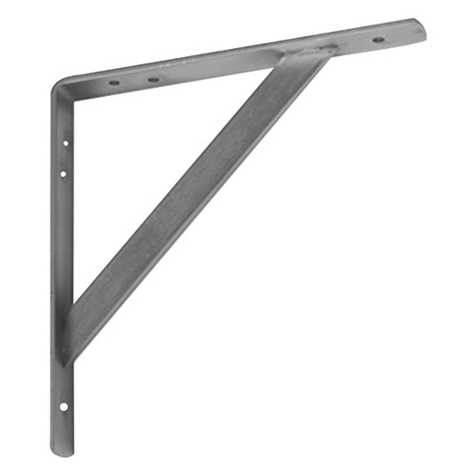 Console renforcée 300x300 35x4mm zingué blanc - AFBAT