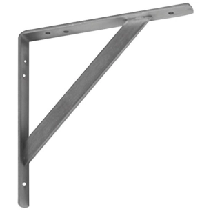 Console renforcée 300x300 35x4mm zingué blanc - AFBAT