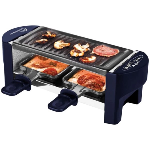Raclette 2 personnes Bleu Nuit - Meuuuh...! - 8616 - LITTLE BALANCE