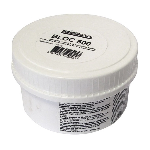 Chlore lent bloc 500g - PURISSIMEAU