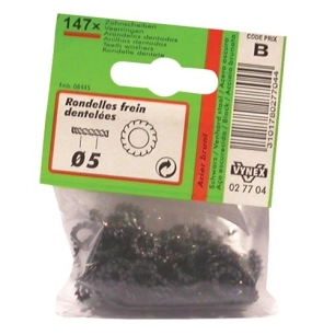 Rondelle éventail d.5mm - VYNEX