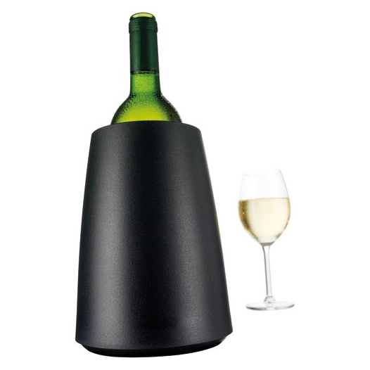 Seau rafraîchisseur à vin Noir - Elegant Cooler - VACUVIN