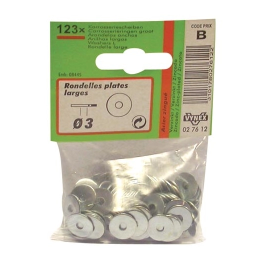 Rondelle plate large az.d. 3 cp:2 - VYNEX