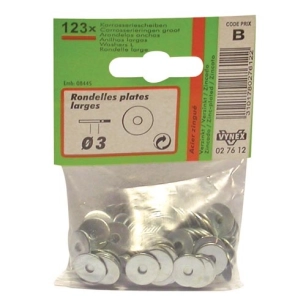 Rondelle plate large az.d. 3 cp:2 - VYNEX