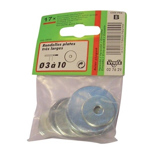 Rondelle plate lg3-4-5-6-8-10 - VYNEX