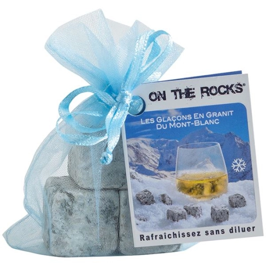 SACHET DE 3 GLACONS GRANIT DU MONT BLANC - ON THE ROCKS