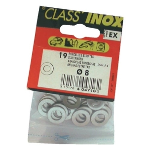 Rondelle étroite inox a4 8mm - VYNEX