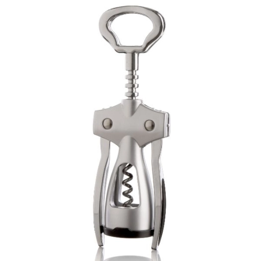 Tire-bouchon à ailettes Argenté - Winged Corkscrew - VACUVIN