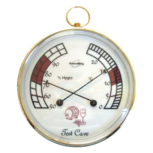 Thermomètre hygromètre de cave - INOVALLEY