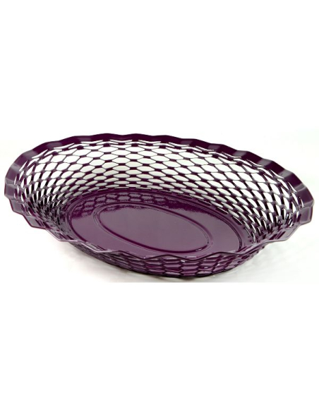 Corbeille à pain 30 x 24 cm Prune - Vintages - ROGER ORFEVRE