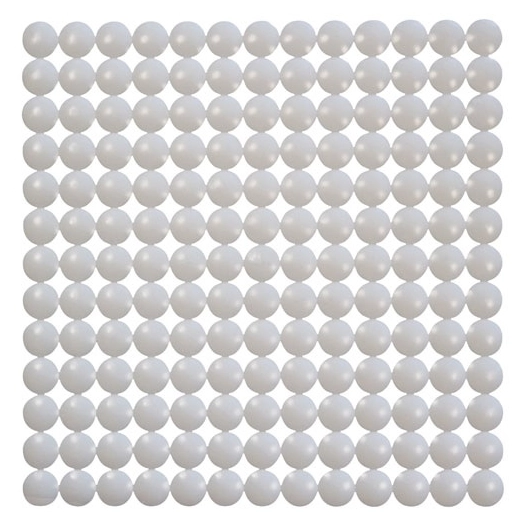 Tapis fond évier bulles blanc - IDMAT