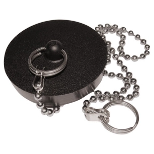 Bouchon chainette noir 45mm sc - BOUTTE