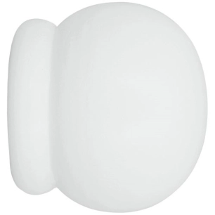 embout bois anglais Ø28mm à visser laqué blanc x2 - MOBOIS