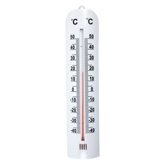 Thermomètre plastique 28cm blanc - SPEAR & JACKSON