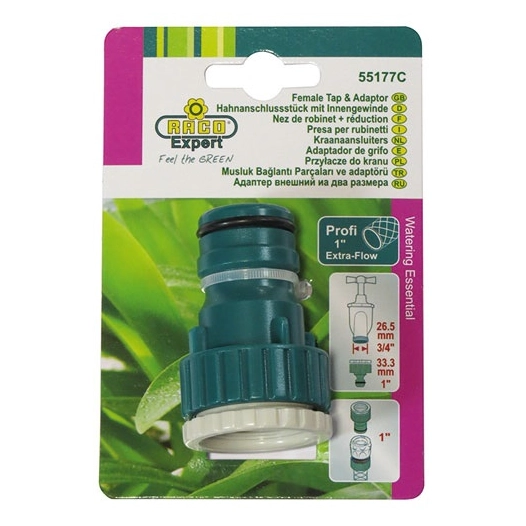 Nez robinet extraflow 25mm 26x34-20x27 carte 55177c - RACO EXPERT