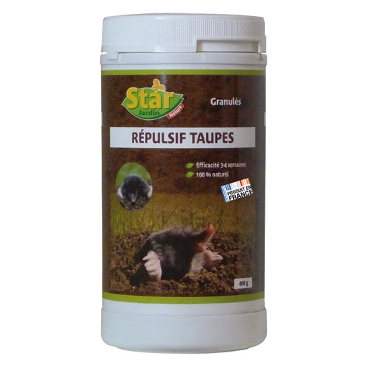 Répulsif taupes granulés 400g /nc - STAR JARDIN