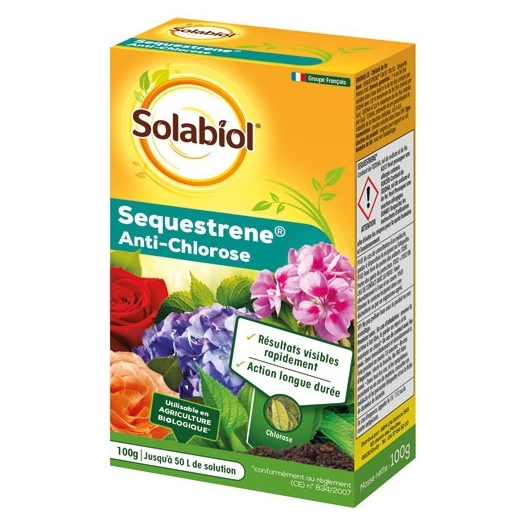 Anti chlorose séquestrène 100g - SOLABIOL