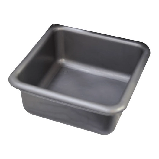 Cuvette carrée 29cm 5.5l silver - ALUMINIUM ET PLASTIQ