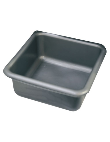 Cuvette Carrée Silver 15L Robuste, légère et polyvalente - ALUMINIUM ET PLASTIQUES