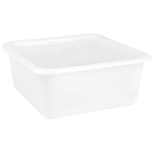 Cuvette carrée 32cm 9.5l blanc alimentaire - ALUMINIUM ET PLASTIQ
