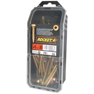 Vis rocket tf pozi 6x80 vybac 70p - ROCKET